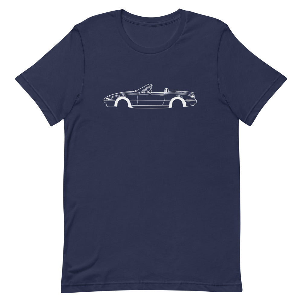 T-shirt Homme Manches Courtes Mazda MX5 na