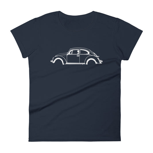 T-shirt femme Manches Courtes Volkswagen Coccinelle