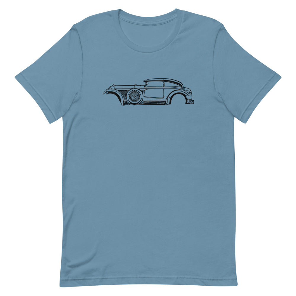 T-shirt Homme Manches Courtes Bentley Speed Six « Blue Train Spécial »