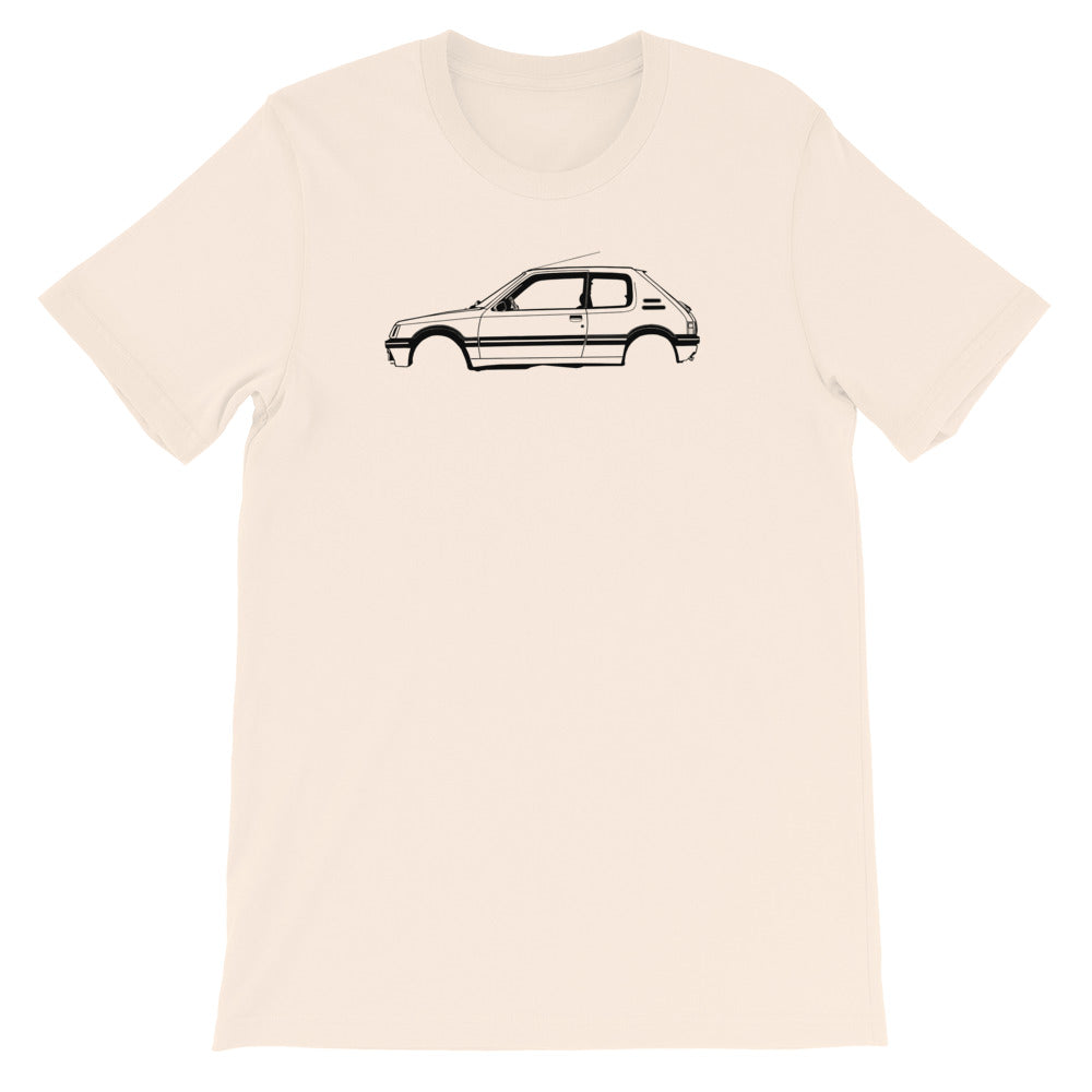 T-shirt Homme Manches Courtes Peugeot 205
