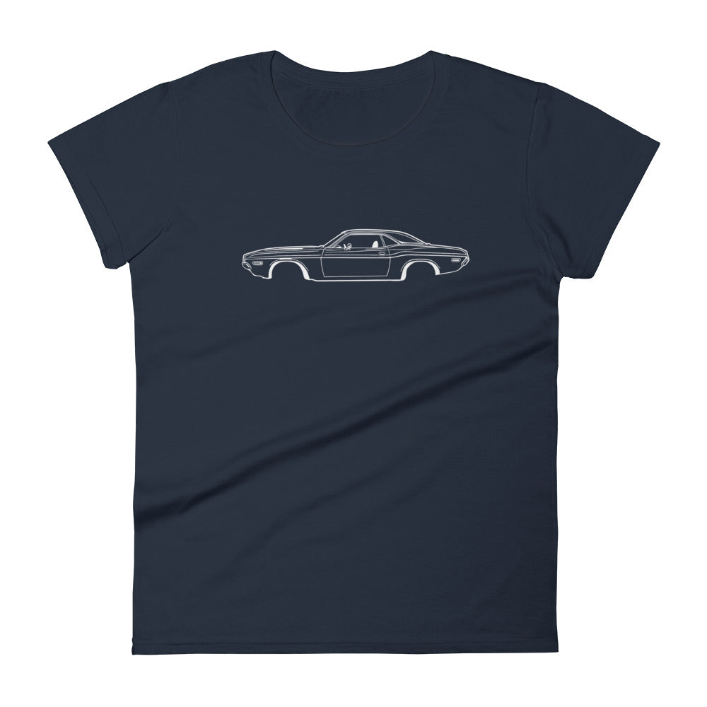 Dodge Challenger mk1 Women's Short Sleeve T-Shirt