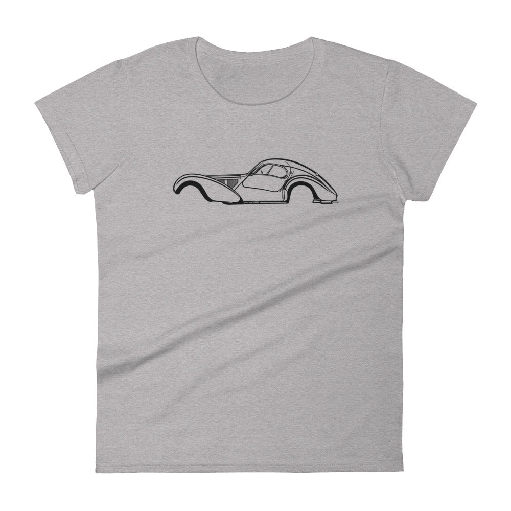 Bugatti Type 57 Atlantic Women's Short Sleeve T-Shirt