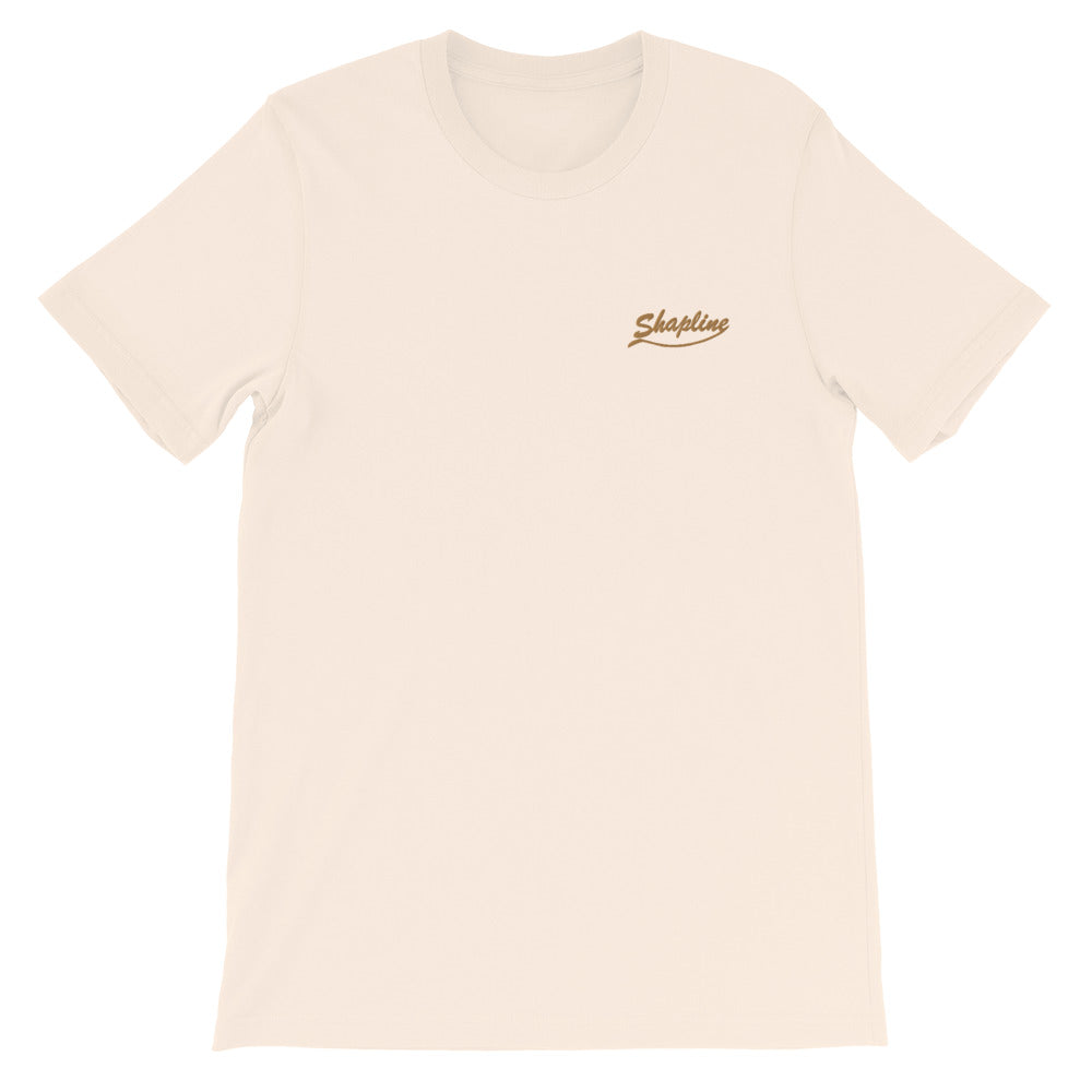 T-shirt Homme brodé Shapline gold
