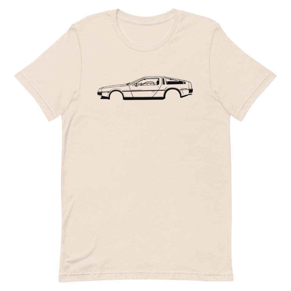 T-shirt Homme Manches Courtes Delorean DMC-12