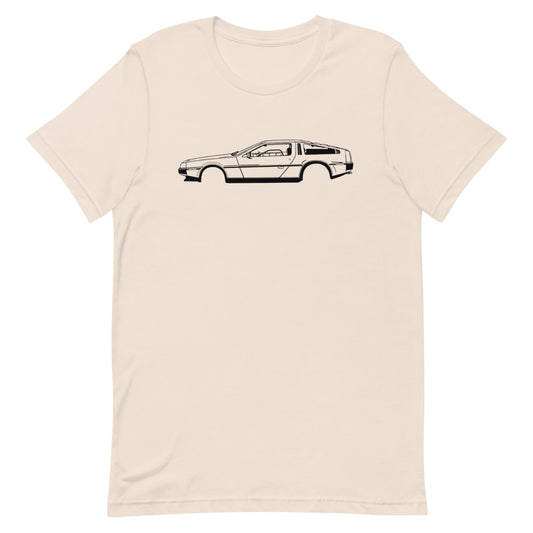 T-shirt Homme Manches Courtes Delorean DMC-12