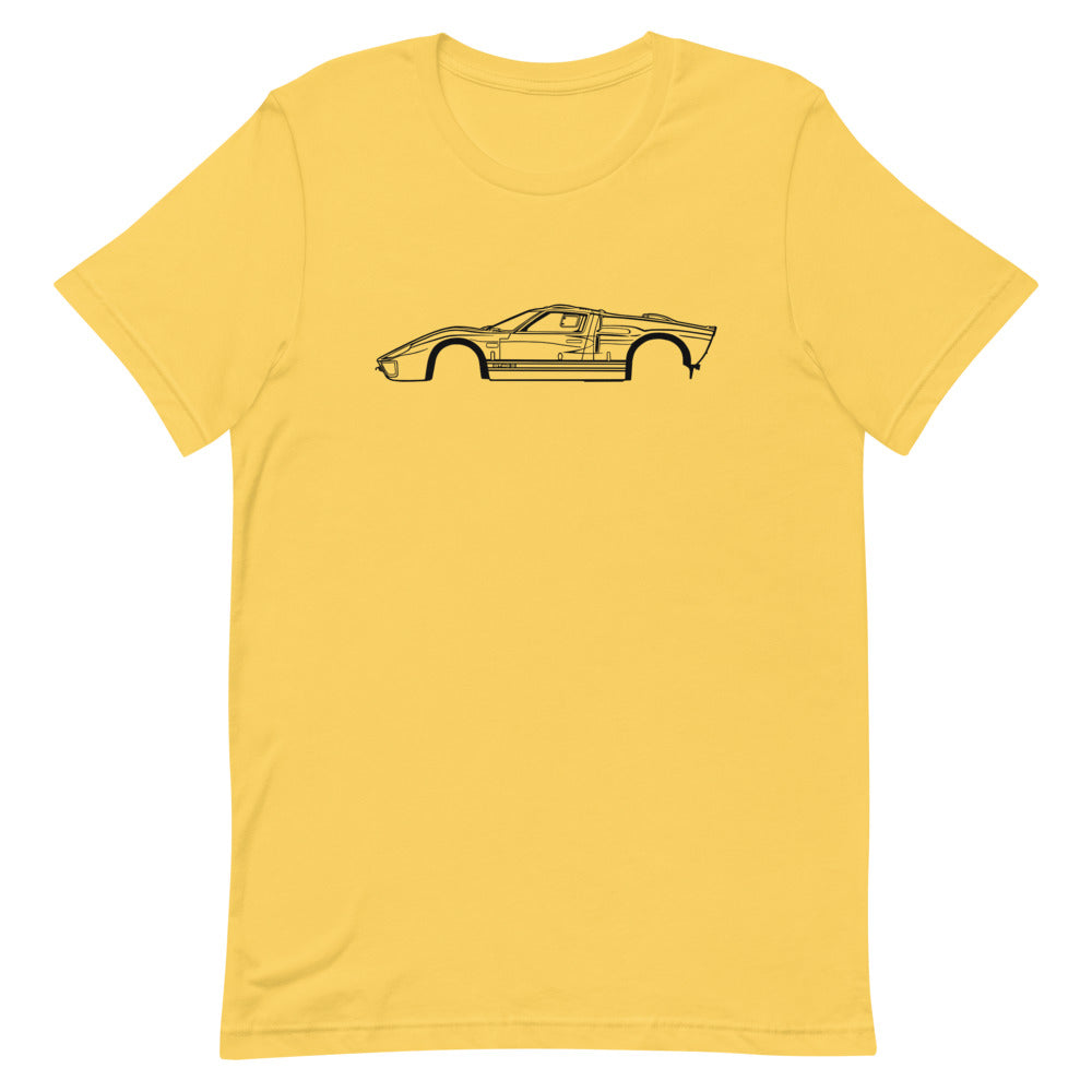 T-shirt Homme Manches Courtes Ford GT40 mk2