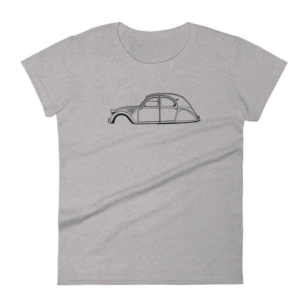 Citroën 2CV Women's Short Sleeve T-Shirt