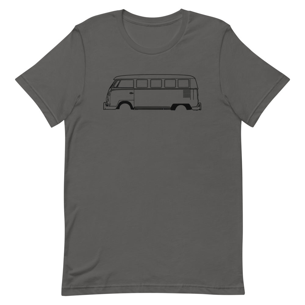 T-shirt Homme Manches Courtes Volkswagen Combi T1