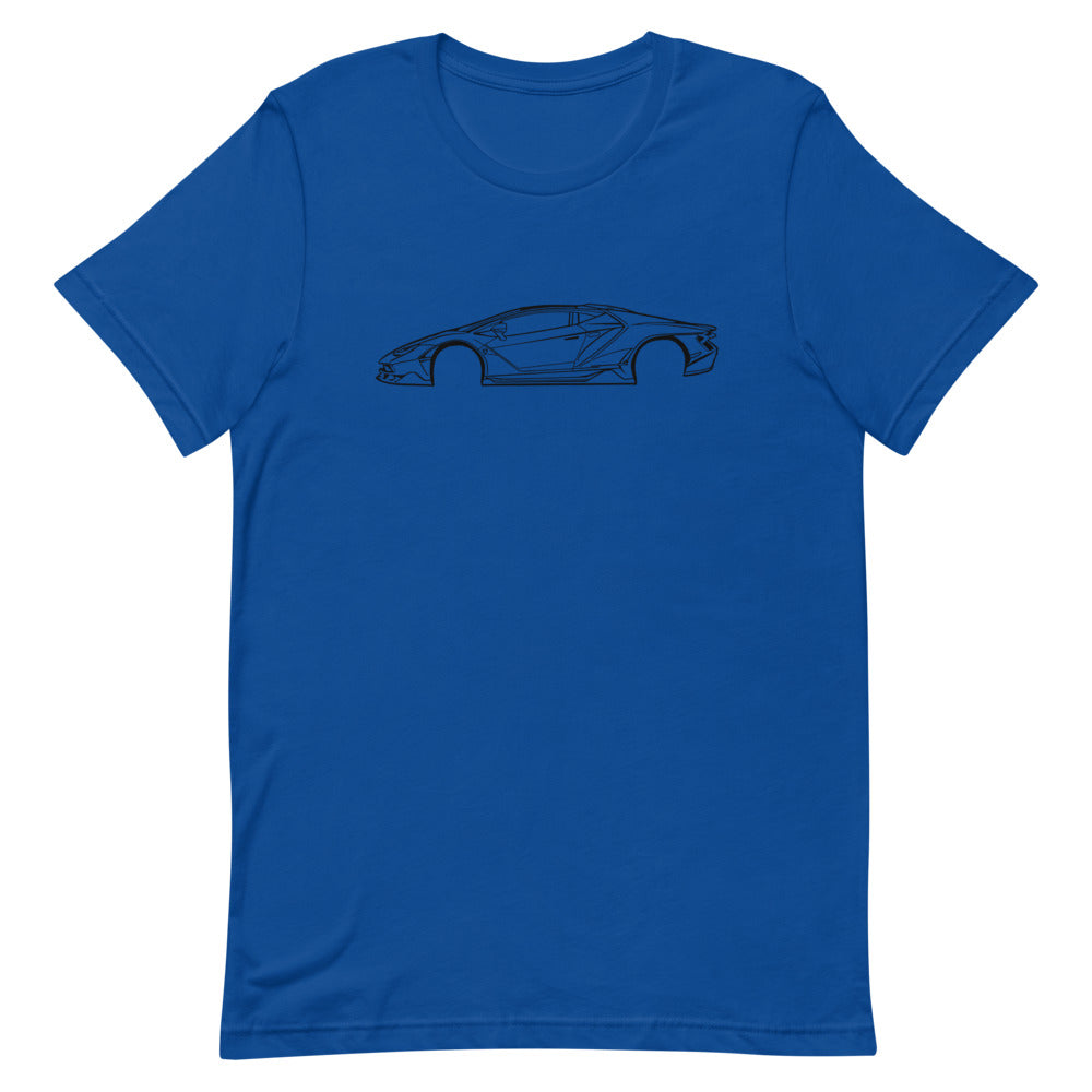 T-shirt Homme Manches Courtes Lamborghini Centenario