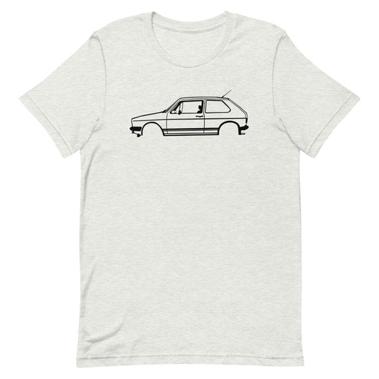T-shirt Homme Manches Courtes Volkswagen Golf mk1