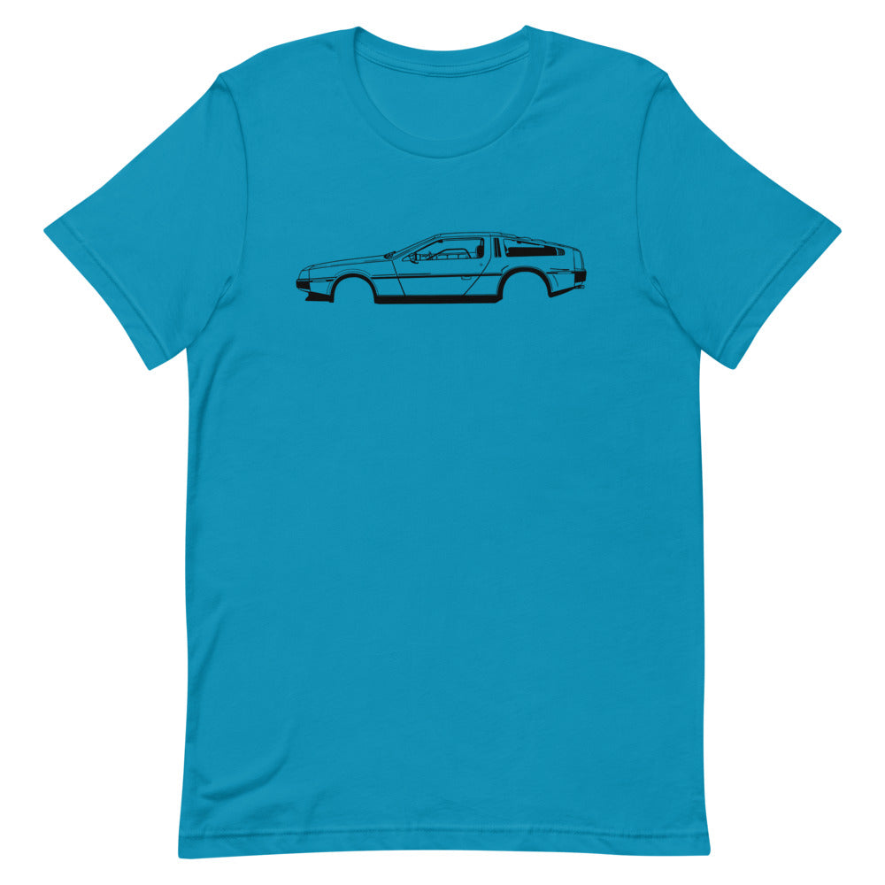 T-shirt Homme Manches Courtes Delorean DMC-12