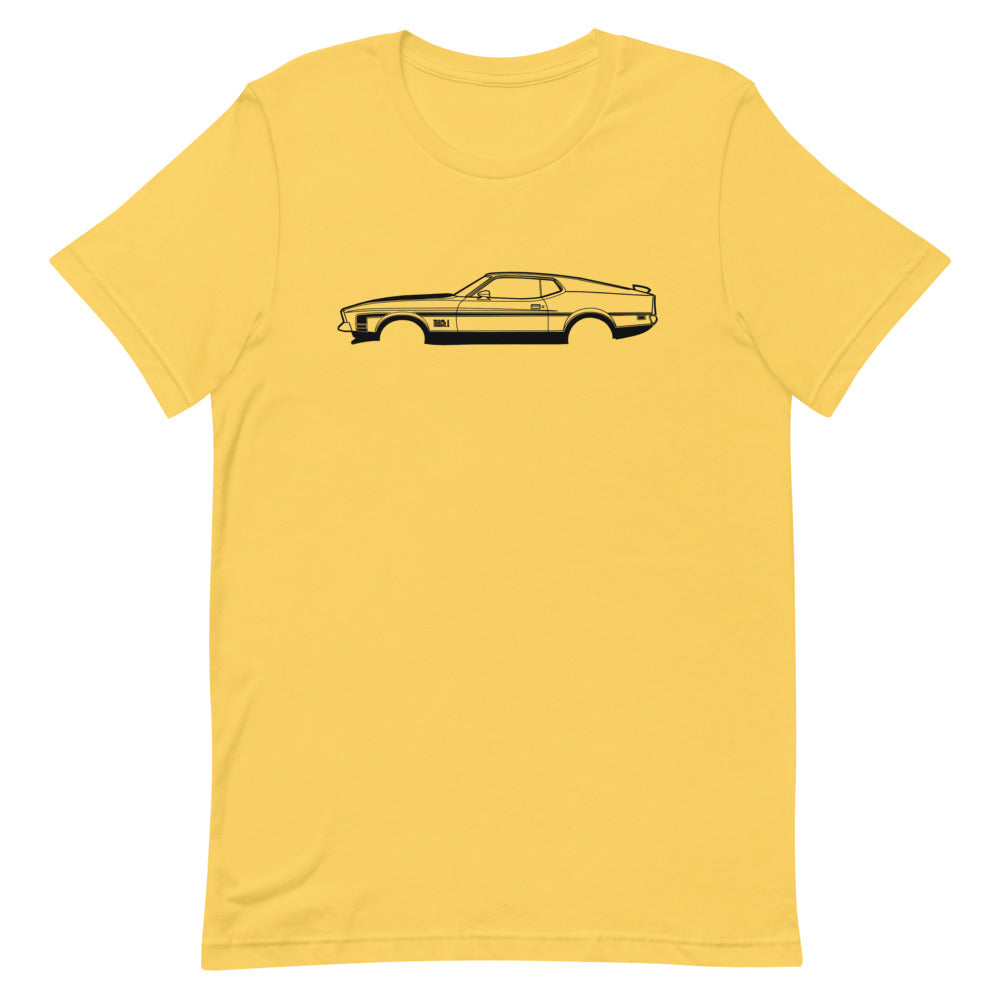T-shirt Homme Manches Courtes Ford Mustang Mach 1 mk2