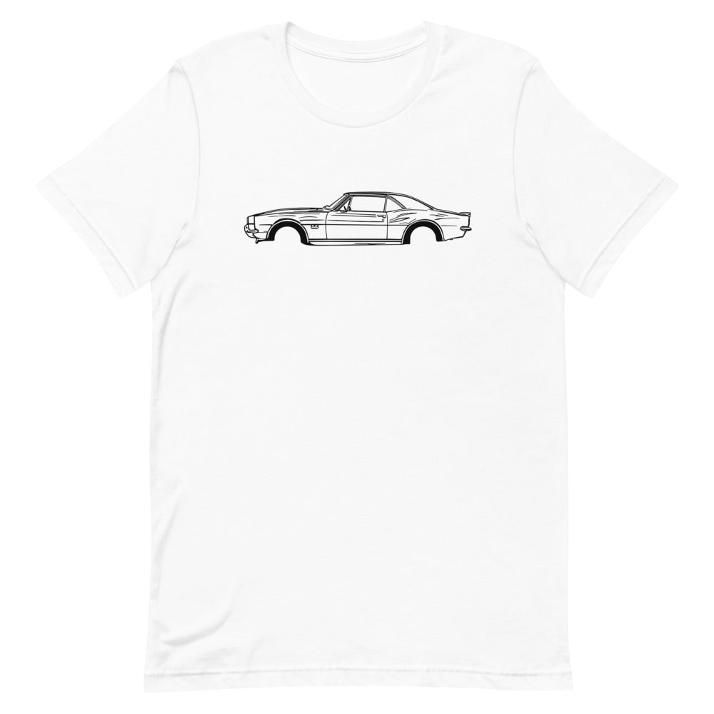 T-shirt Homme Manches Courtes Chevrolet Camaro mk1