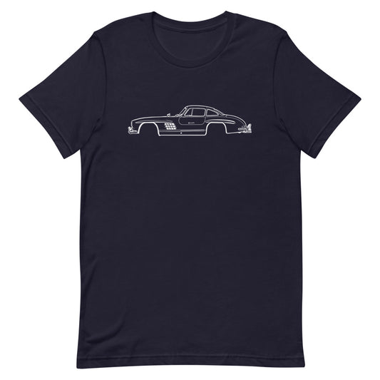 T-shirt Homme Manches Courtes Mercedes 300 SL W198