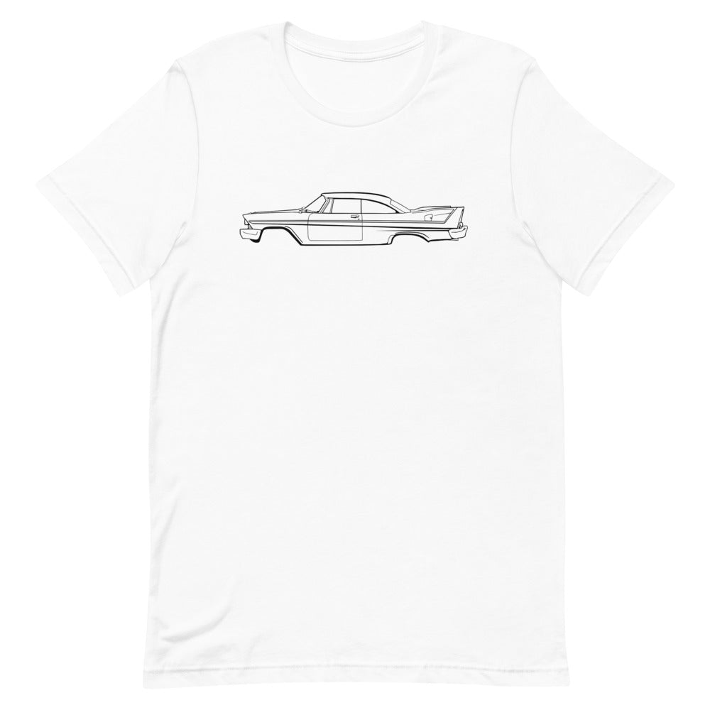 T-shirt Homme Manches Courtes Plymouth Fury 58