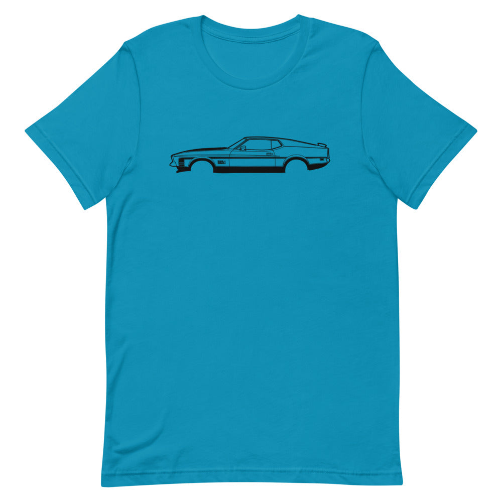T-shirt Homme Manches Courtes Ford Mustang Mach 1 mk2