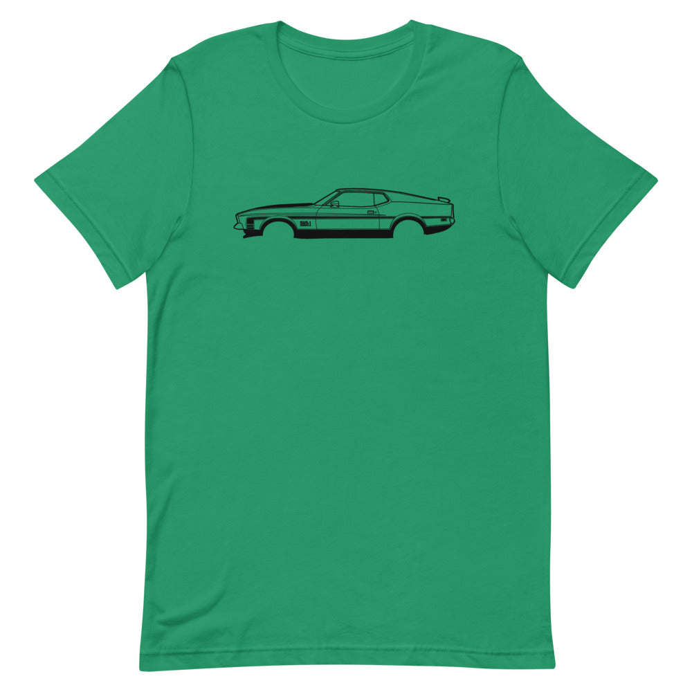 T-shirt Homme Manches Courtes Ford Mustang Mach 1 mk2