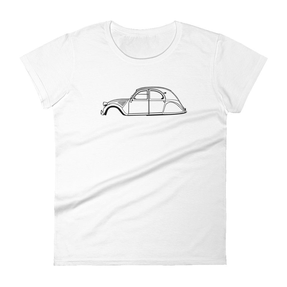 Citroën 2CV Women's Short Sleeve T-Shirt