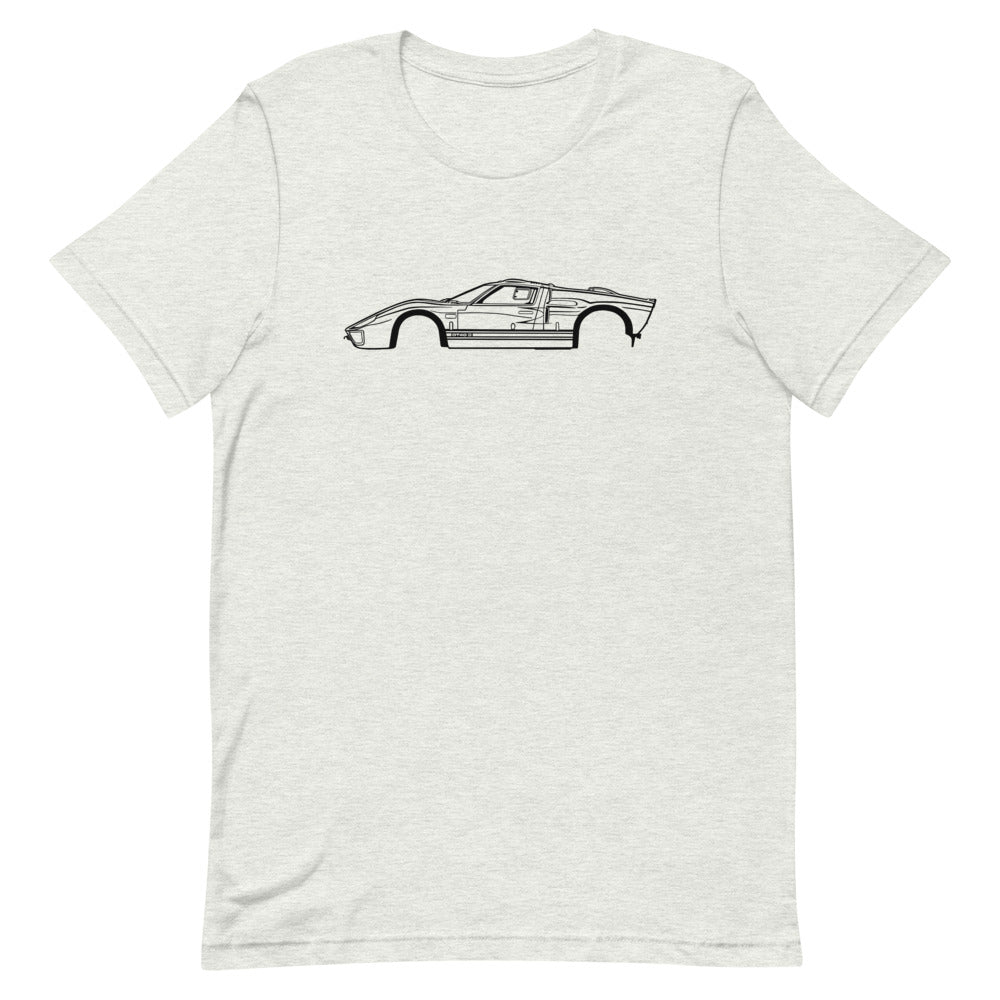 T-shirt Homme Manches Courtes Ford GT40 mk2