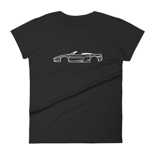 T-shirt femme Manches Courtes Ferrari F355 Spider