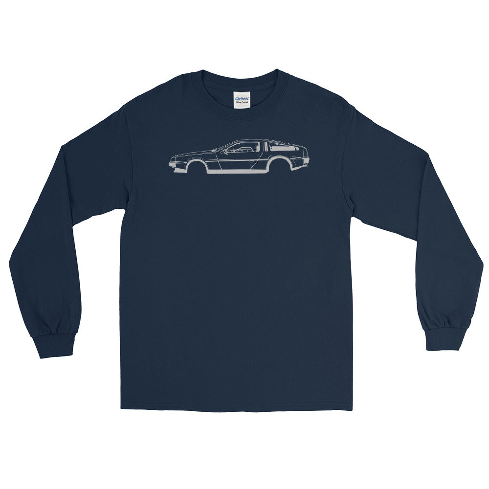 T-shirt Homme à manches longues Delorean DMC-12