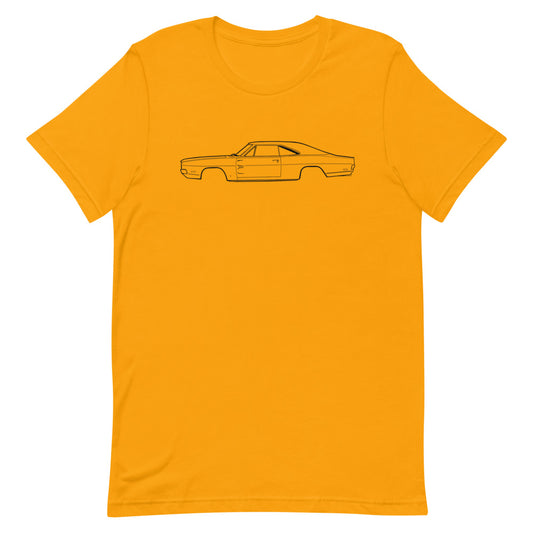T-shirt Homme Manches Courtes Dodge Charger mk2