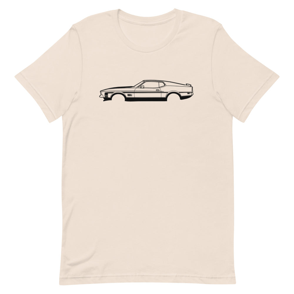 T-shirt Homme Manches Courtes Ford Mustang Mach 1 mk2