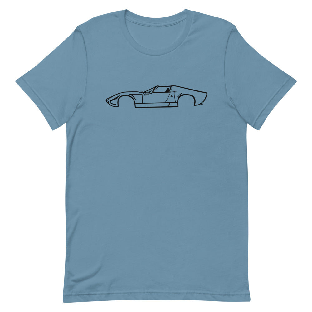 T-shirt Homme Manches Courtes Lamborghini Miura
