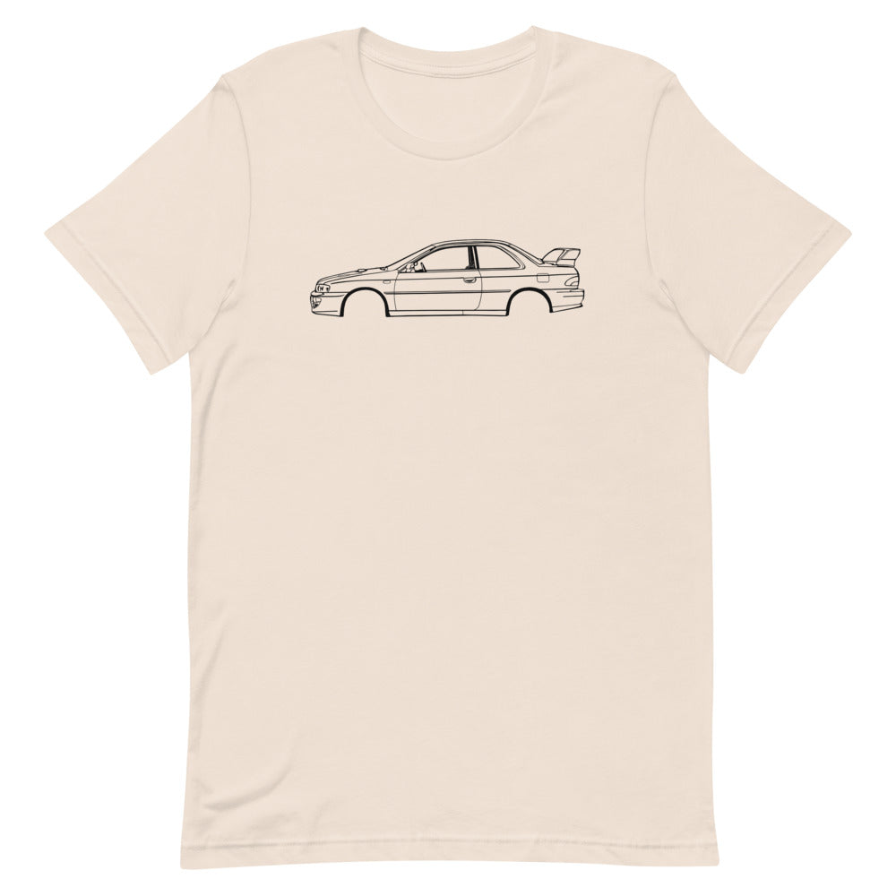 Subaru Impreza mk1 Men's T-shirt Short Sleeve