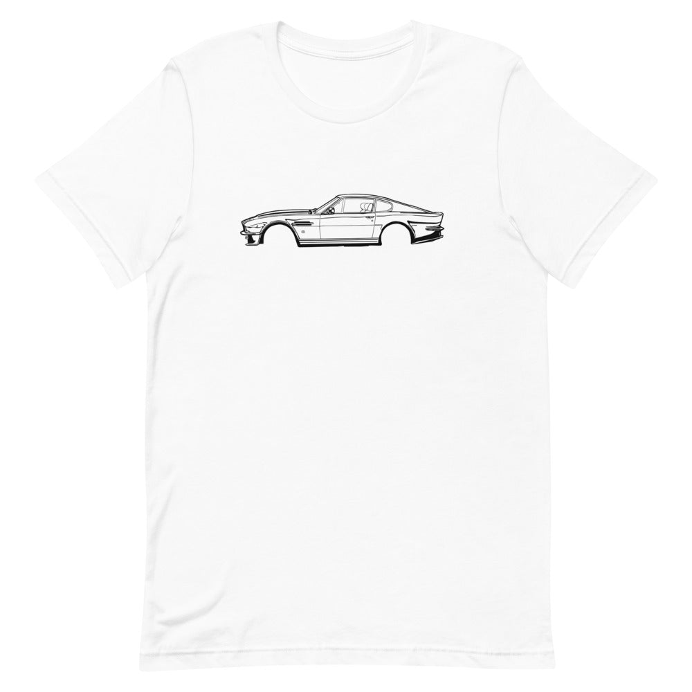 T-shirt Homme Manches Courtes Aston Martin V8