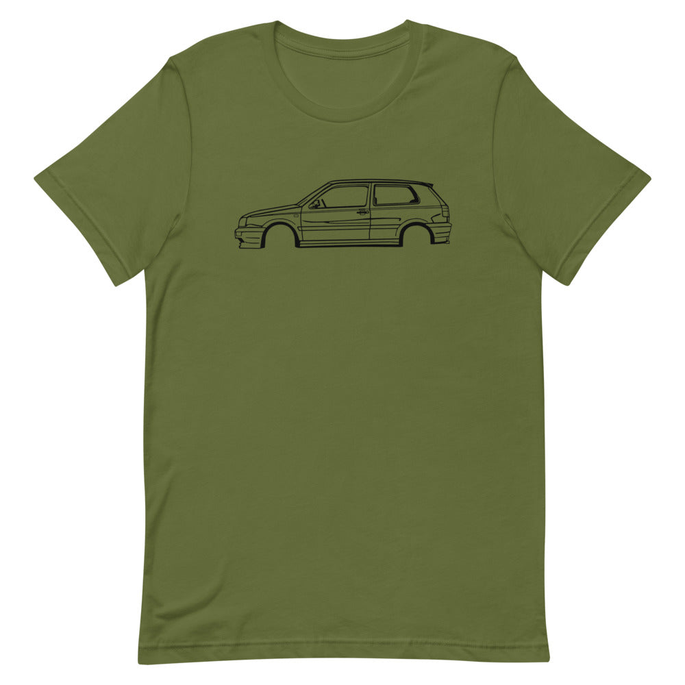 T-shirt Homme Manches Courtes Volkswagen Golf mk3