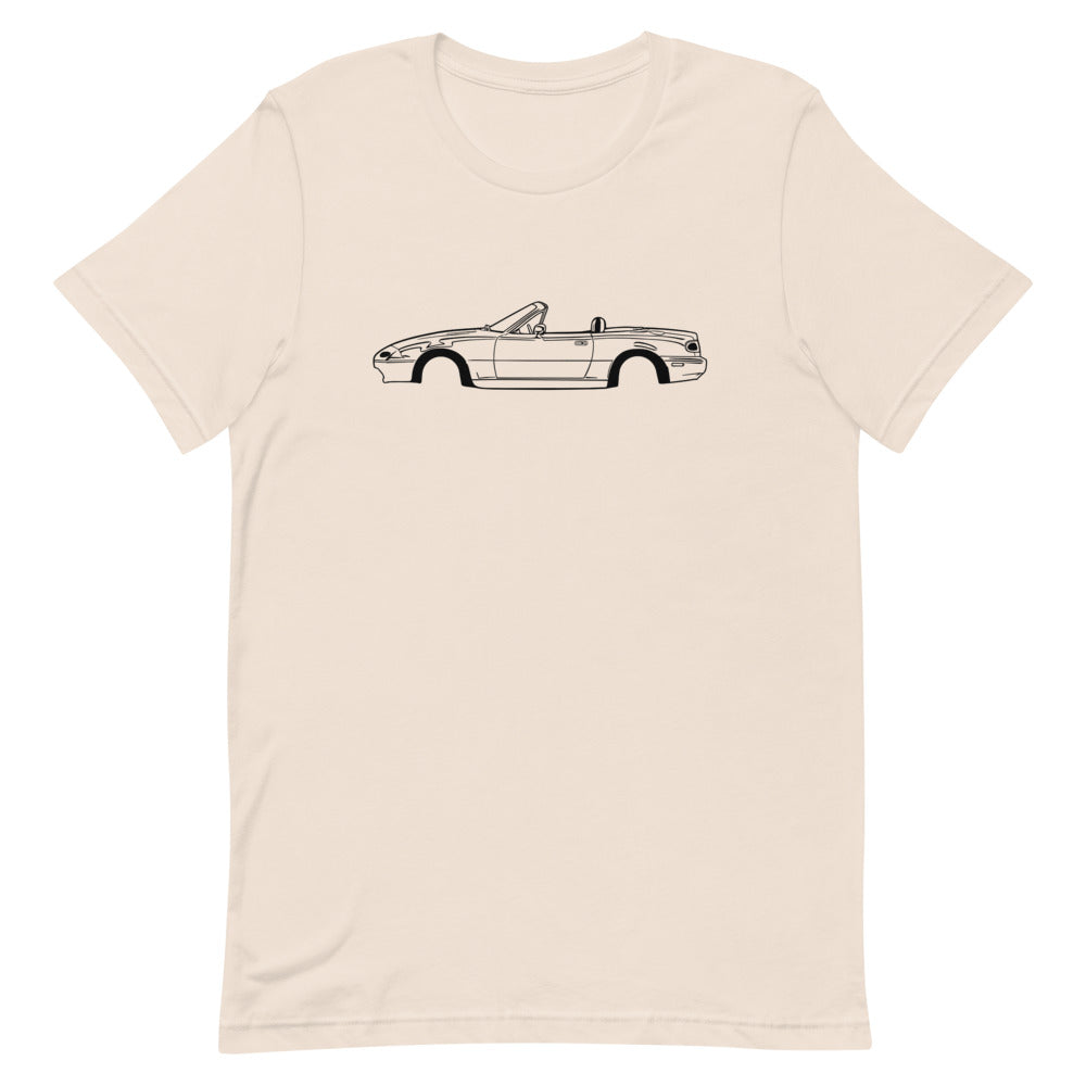 T-shirt Homme Manches Courtes Mazda MX5 na