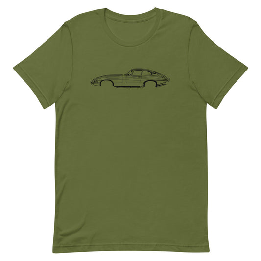 T-shirt Homme Manches Courtes Jaguar Type E serie 1