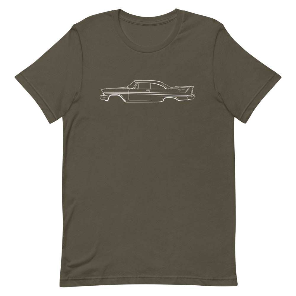 T-shirt Homme Manches Courtes Plymouth Fury 58