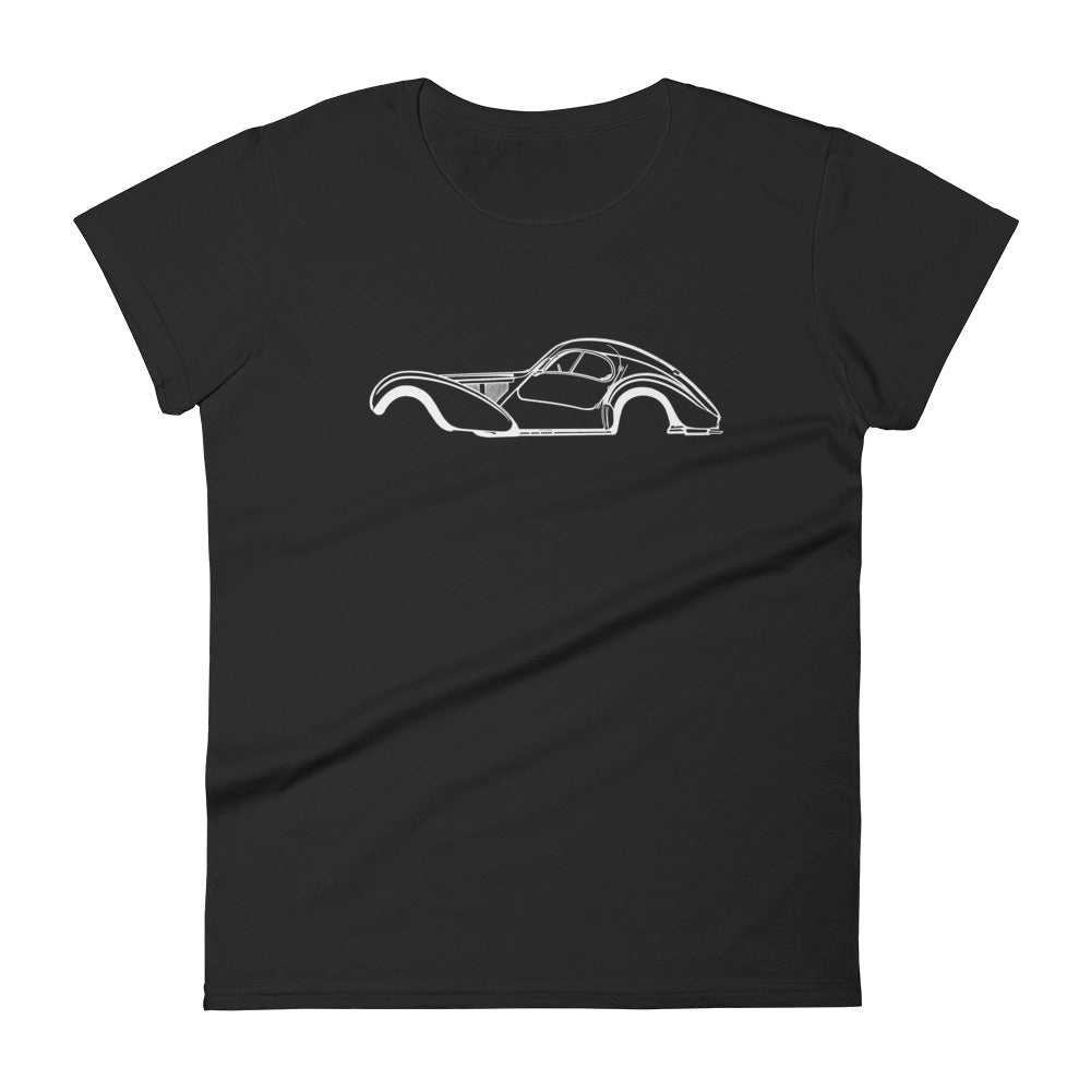 Bugatti Type 57 Atlantic Women's Short Sleeve T-Shirt