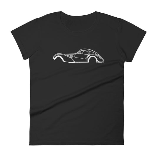 T-shirt femme Manches Courtes Bugatti Type 57 Atlantic