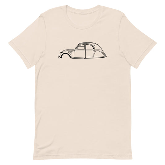 T-shirt Homme Manches Courtes Citroën 2CV