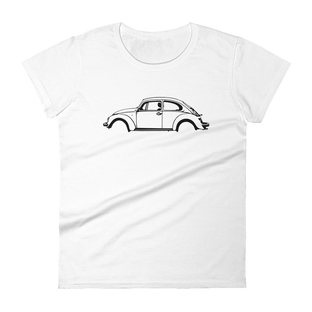 T-shirt femme Manches Courtes Volkswagen Coccinelle