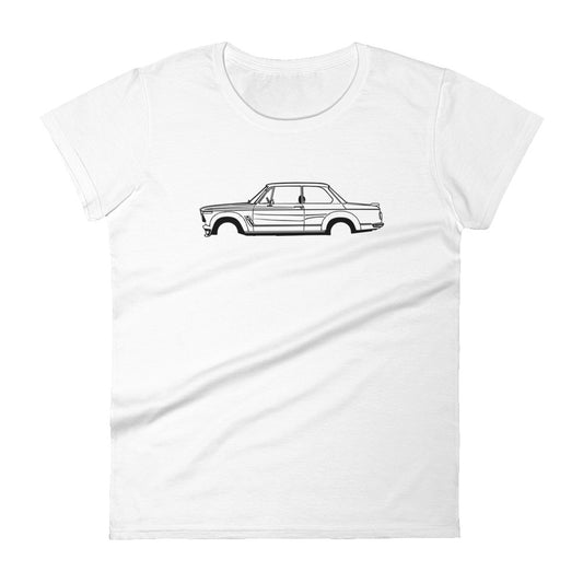 T-shirt femme Manches Courtes BMW 2002