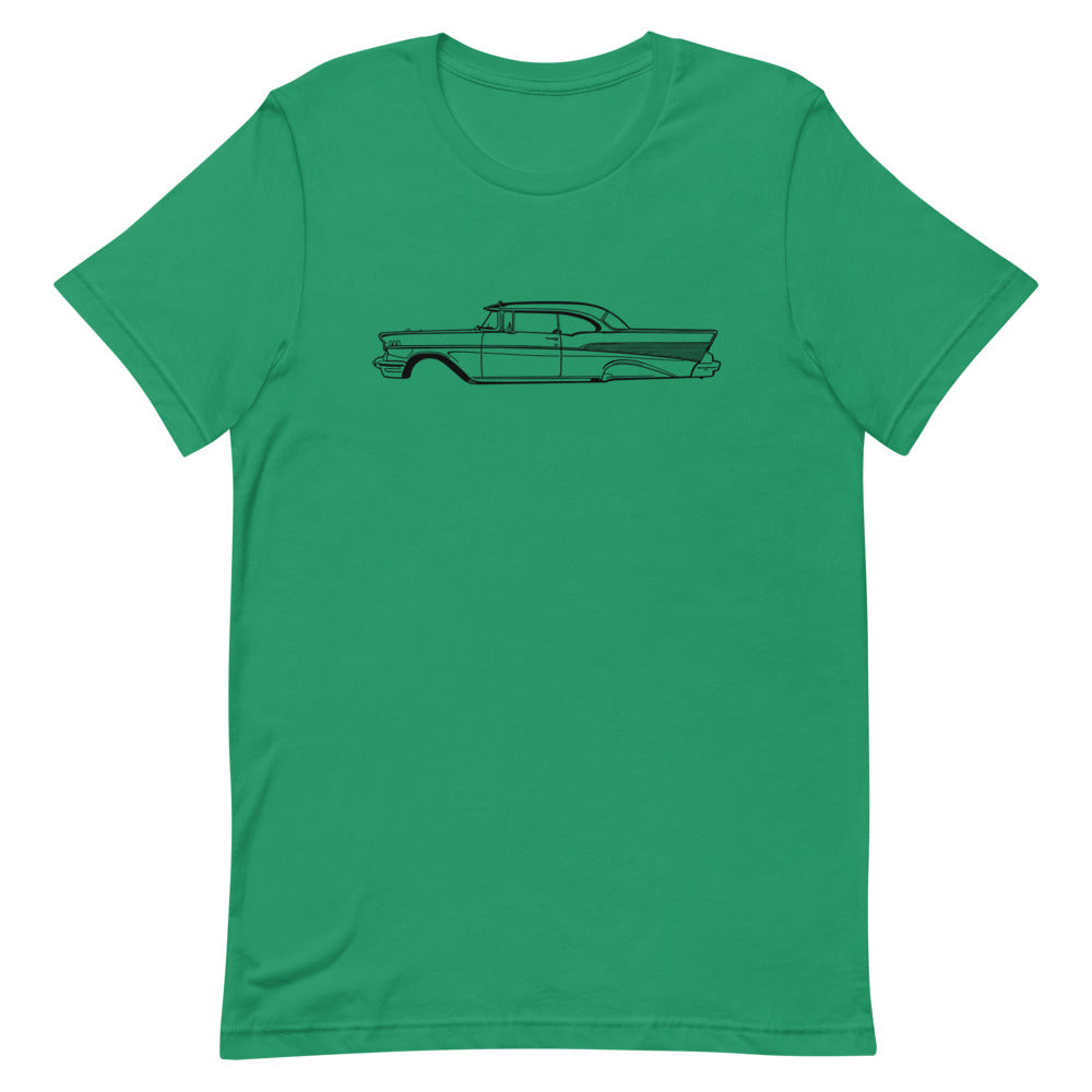 T-shirt Homme Manches Courtes Chevrolet Bel Air mk2