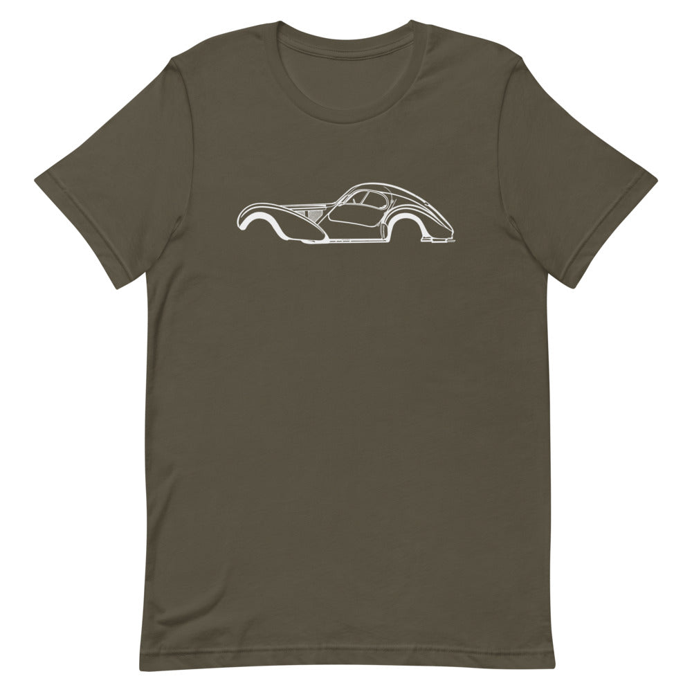 Bugatti Type 57 Atlantic Men's Short Sleeve T-Shirt