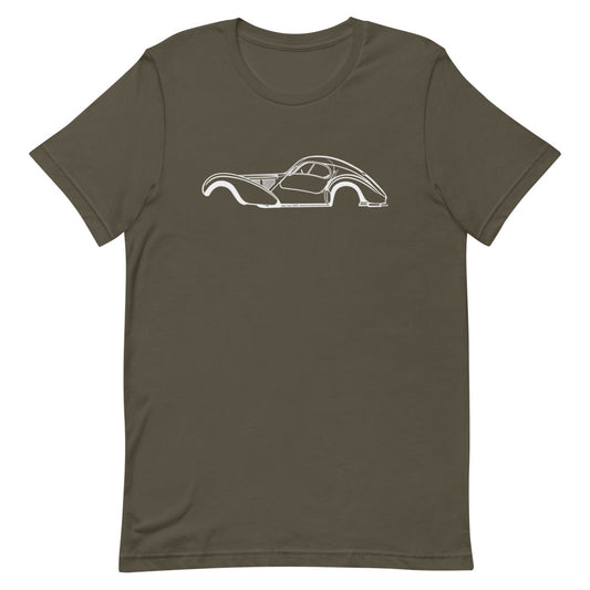 T-shirt Homme Manches Courtes Bugatti Type 57 Atlantic