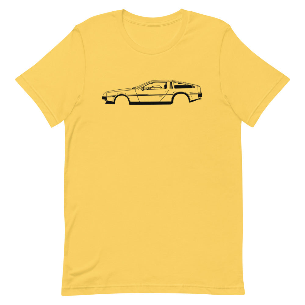 T-shirt Homme Manches Courtes Delorean DMC-12
