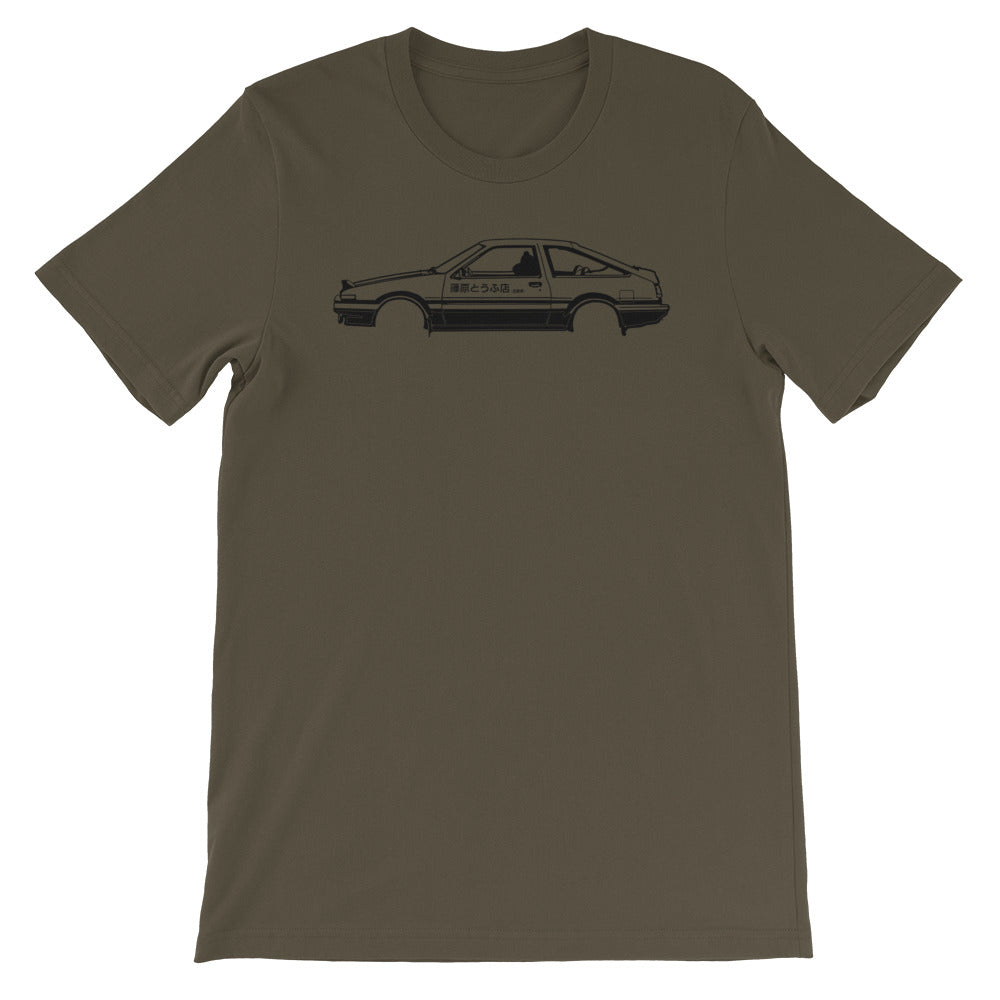 T-shirt Homme Manches Courtes Toyota AE86