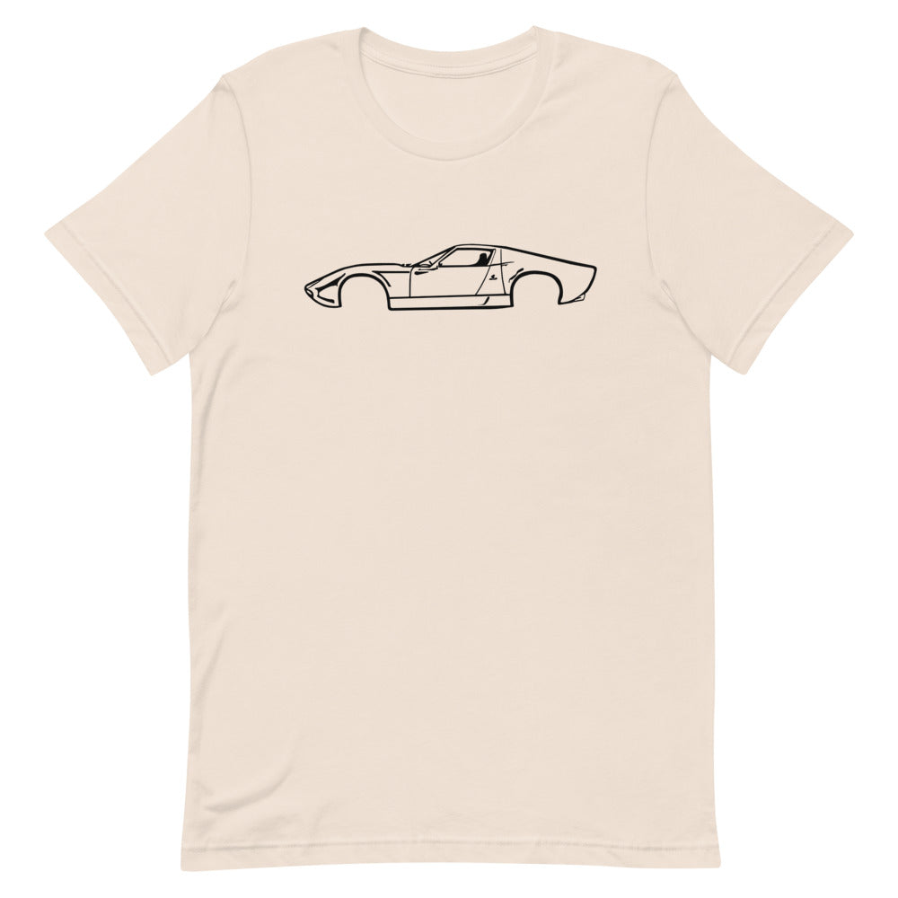 T-shirt Homme Manches Courtes Lamborghini Miura