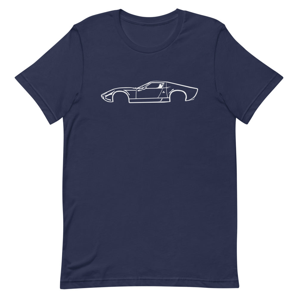 T-shirt Homme Manches Courtes Lamborghini Miura