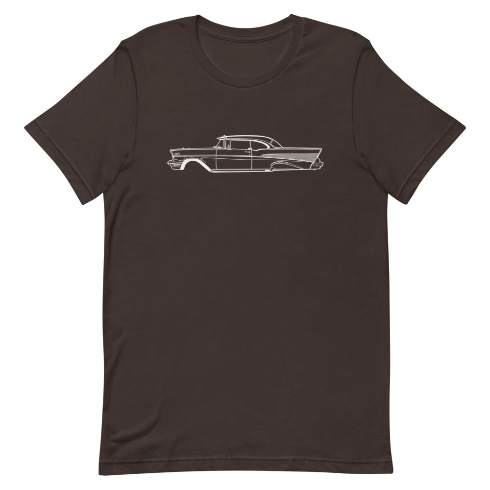 T-shirt Homme Manches Courtes Chevrolet Bel Air mk2
