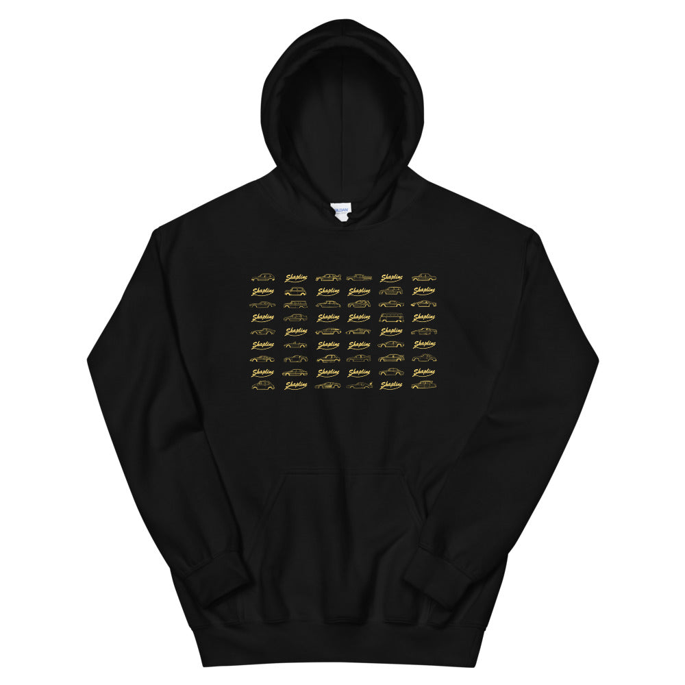 Unisex Hoodie Collector gold Shapline