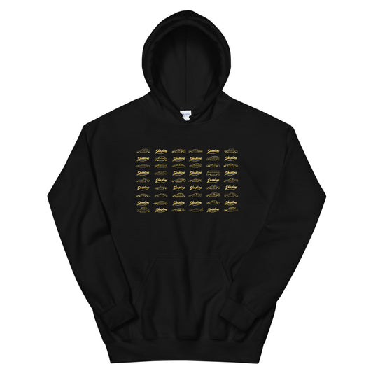 Unisex Hoodie Collector gold Shapline
