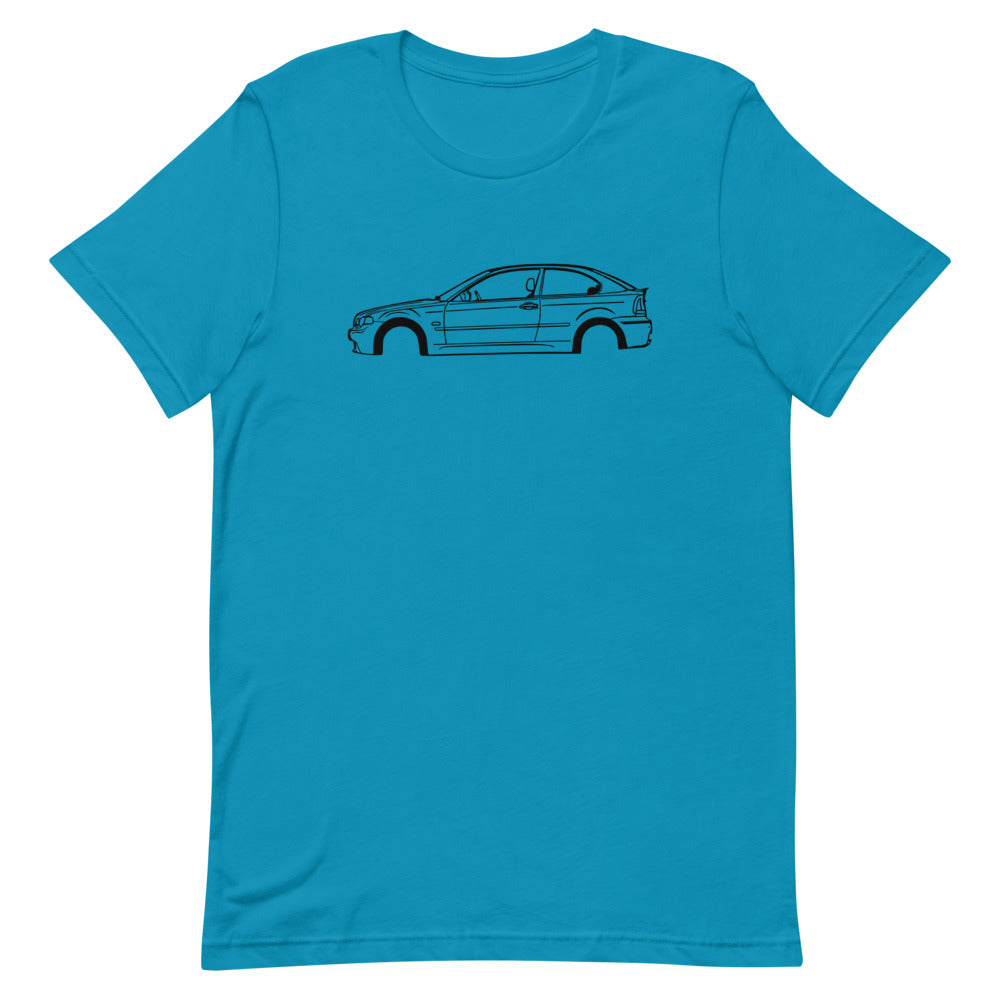 T-shirt Homme Manches Courtes BMW E46 Compact